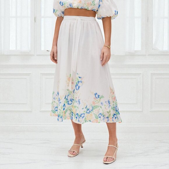 NWT En Saison Julia Midi Skirt  Julia Midi Skirt - Picture 4 of 4